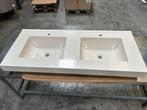 Dubbele wastafel lavabo nieuw - 140, Doe-het-zelf en Bouw, Ophalen, Wastafel