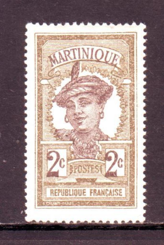 Postzegels Franse kolonies (6) : Martinique, Postzegels en Munten, Postzegels | Europa | Frankrijk, Gestempeld, Ophalen of Verzenden