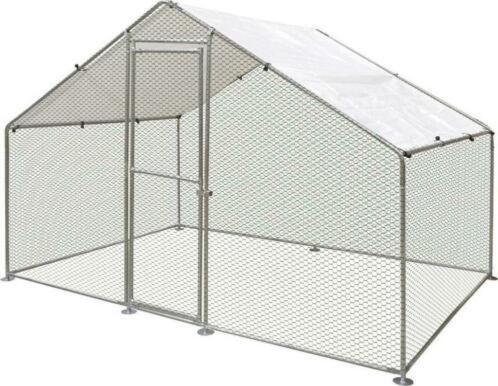 Metalen kippenren 600x300x200 cm, Dieren en Toebehoren, Pluimvee | Toebehoren, Nieuw, Kippenhok of Kippenren, Ophalen of Verzenden