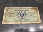 Belgique Armée belge 1 franc 1946, Enlèvement ou Envoi