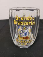 geëmailleerde bierpul Grandes Brasseries d'Ixelles SA, Overige merken, Gebruikt, Pul(len), Ophalen of Verzenden