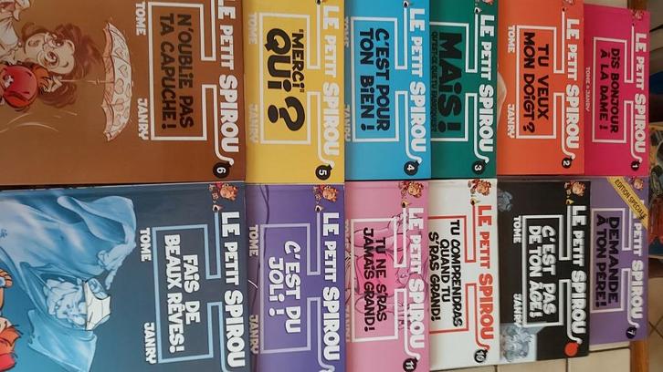 Le Petit Spirou N1-2-3-4-5-5-6-6-7-9-10-11-12-13., Boeken, Stripverhalen, Zo goed als nieuw, Eén stripboek, Ophalen of Verzenden