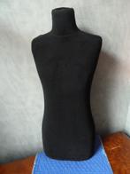 Buste - mannequin in gips met fleecestof, hoogte: 81 cm., Ophalen of Verzenden, Gebruikt, Paspop