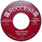 Tiny Dee And The Dots ‎– Telegraph - Popcorn '7, Single, Comme neuf, 7 pouces, R&B et Soul