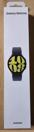 Galaxy watch 6, Nieuw, Android, Hartslag, Zwart