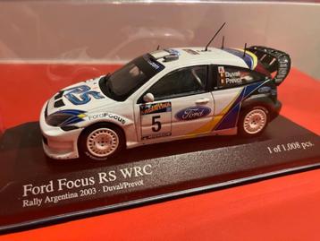 Ford Focus RS WRC F. Duval - S. Prevot Argentina 2003 1/43 beschikbaar voor biedingen