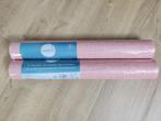 2 rollen Caselio uni mat behang rose poudré ("vieux rose"), Huis en Inrichting, Stoffering | Behang, Ophalen, 10 tot 25 m², Roze