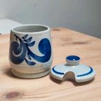 Suikerpotje Keramiek Blauw design, Antiek en Kunst, Ophalen of Verzenden