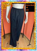 Linnen broek 48. Homemade, Kleding | Dames, Zwart, Maat 46/48 (XL) of groter, Ophalen of Verzenden, Zo goed als nieuw