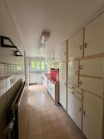 Retro keuken met oven en kookplaat en vaatwasser miele, Ophalen, Gebruikt, Enkelwandige keuken, Hout