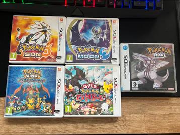 Nintendo 3ds/ds pokemon spellen beschikbaar voor biedingen