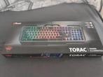 TK : Faites confiance à Torac Mechanical Qwerty, Clavier gamer, Filaire, Enlèvement ou Envoi, Trust Gaming