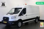 Ford Transit 2.0 TDCI 130PK L3H2 EURO 6 - Airco - Navi - Cru, Parkeersensor, Wit, Bedrijf, Ford