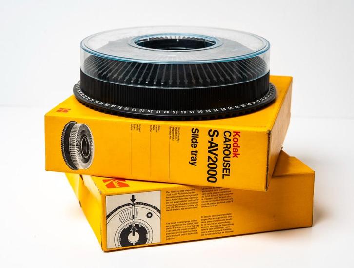 Kodak-carrousel, Audio, Tv en Foto, Diaprojectoren, Gebruikt, Ophalen