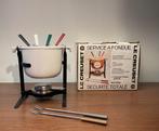 Le Creuset Fondue, Huis en Inrichting, Gebruikt, Gietijzer, Overige typen, Ophalen of Verzenden
