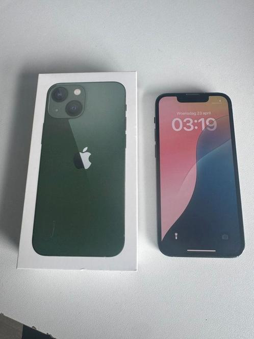iPhone 13 Mini Groen 128GB – Compact, Krachtig & Betaalbaar!, Telecommunicatie, Mobiele telefoons | Apple iPhone, Zo goed als nieuw
