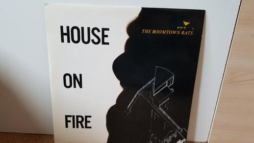 THE BOOMTOWN RATS - HOUSE ON FIRE (1982) 12 INCH MAXI SINGL, Cd's en Dvd's, Vinyl Singles, Zo goed als nieuw, Maxi-single, Pop