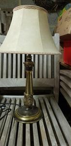 Tafellamp, Gebruikt, 50 tot 75 cm, Metaal, Antiek