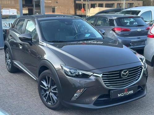 Mazda // CX-3 GT-M, Auto's, Mazda, Bedrijf, Te koop, Benzine, Euro 6, SUV of Terreinwagen, 5 deurs, Automaat, Bruin, Zwart, Leder