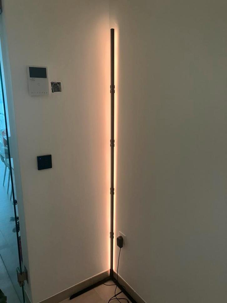 Slimme moderne vloerlamp, Huis en Inrichting, Lampen | Vloerlampen, Nieuw, 150 tot 200 cm, Kunststof, Ophalen