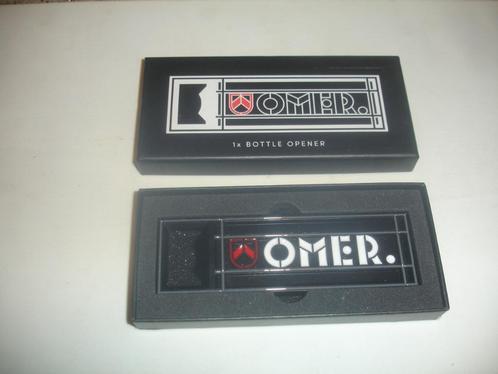 Flesopener van Omer in verzameldoosje, Verzamelen, Biermerken, Nieuw, Flesopener, Overige merken, Ophalen of Verzenden