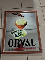 Spiegel ORVAL mooie staat, Ophalen of Verzenden, Gebruikt, Reclamebord