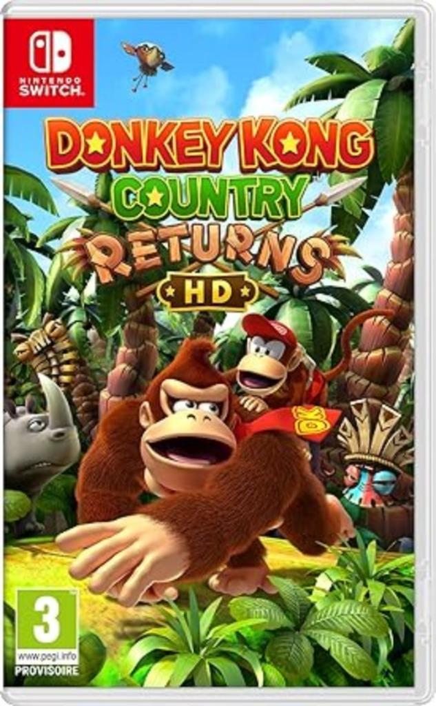 Donkey Kong Country Returns HD version française GRATIS LEV, Games en Spelcomputers, Games | Nintendo Switch, Nieuw, Avontuur en Actie