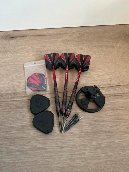 Dartpijlen Target Nathan Aspinall Black SP 90% - 26 gr, Sport en Fitness, Darts, Gebruikt, Pijlen, Ophalen