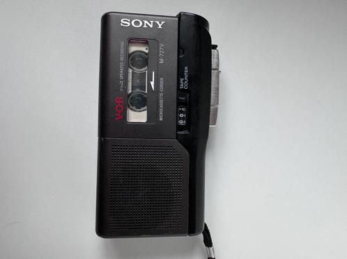 Dictafoon voice recorder m-727v sony, lampjes werken, Audio, Tv en Foto, Bandrecorder, Ophalen of Verzenden
