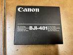 Cartouche d’encre Canon BJI-481, Informatique & Logiciels, Fournitures d'imprimante, Cartridge, Canon, Neuf