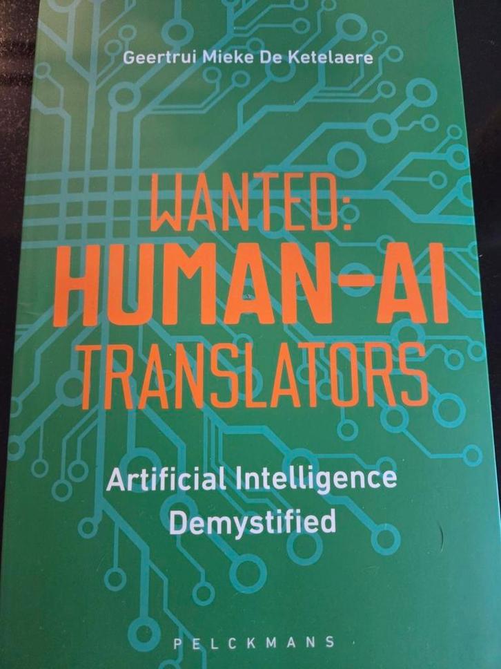 Geertrui Mieke De Ketelaere - Wanted: Human-AI Translators, Boeken, Informatica en Computer, Zo goed als nieuw, Vakgebied of Industrie