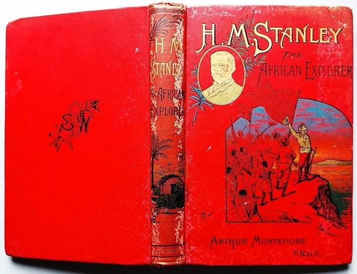 H.M. Stanley, The African explorer - 1890, Antiek en Kunst, Antiek | Boeken en Manuscripten, Ophalen of Verzenden