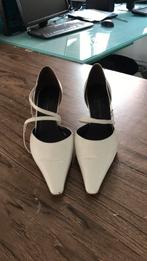 Room witte pumps maat 40, Ophalen of Verzenden, Gedragen, Pumps