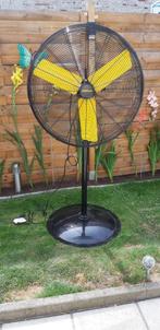 Stanley Staande grote Ventilator (Staal) diameter 76cm Zwart, Elektronische apparatuur, Ophalen, Zo goed als nieuw, Statiefventilator