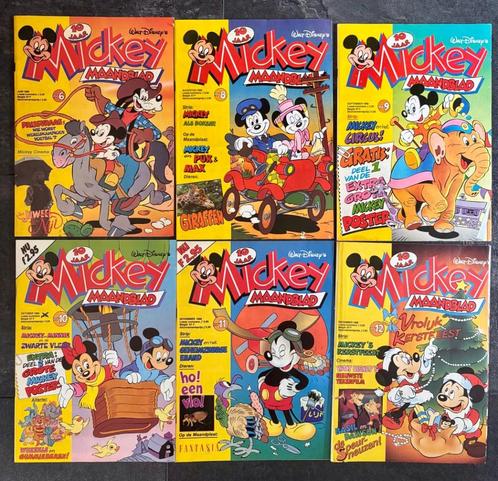 Maandblad Mickey (Disney) 1985-1986, Boeken, Strips | Comics, Gelezen, Meerdere comics, Europa, Ophalen of Verzenden