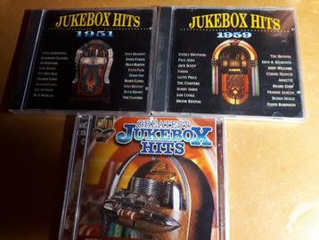 LOT VAN  3 CD - Jukebox Hits beschikbaar voor biedingen