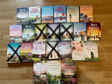 Romans Nora Roberts , Rachel Hore, katie Fforde, Kate Morton beschikbaar voor biedingen