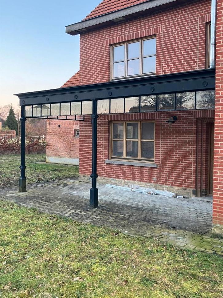 Overkapping in ambachtelijk smeedijzer, Tuin en Terras, Overkappingen, Nieuw, Veranda, Ophalen