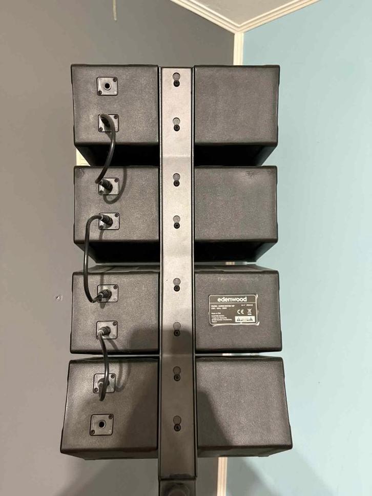 Ensemble Sono EDENWOOD 1000W, Musique & Instruments, Amplis | Clavier, Moniteur & Sono, Comme neuf, Sono, 500 à 1000 watts, Enlèvement