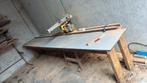 Zaagtafel dewalt  met tafel., Doe-het-zelf en Bouw, Ophalen, Zo goed als nieuw