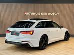 Audi A6 Avant 55 TFSI e quattro Competition - 367 pk - pano, Auto's, Automaat, Gebruikt, Euro 6, Wit