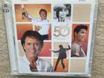 Cliff Richard : 50 Anniversary album -  2 cd, Comme neuf, Enlèvement ou Envoi