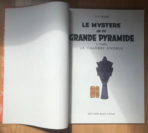 BLAKE ET MORTIMER MYSTERE DE LA GRANDE PYRAMIDE II - EPREUVE, Livres, BD, Comme neuf, Une BD, Enlèvement ou Envoi
