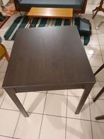Belle table extensible, 2p (80cm)/4p (120cm), Comme neuf, 50 à 100 cm, 100 à 150 cm, Rectangulaire