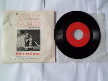 Disque vinyle Willy Claes « Little Red Man"&"Speech By WCl »