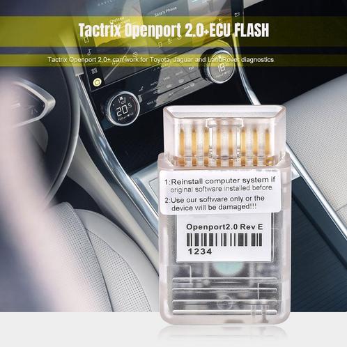 OPENPORT 2.0 TACTRIX TOYOTA TECHSTREAM ECU OBD2 CHIP TUNING, Auto diversen, Autogereedschap, Nieuw, Ophalen of Verzenden