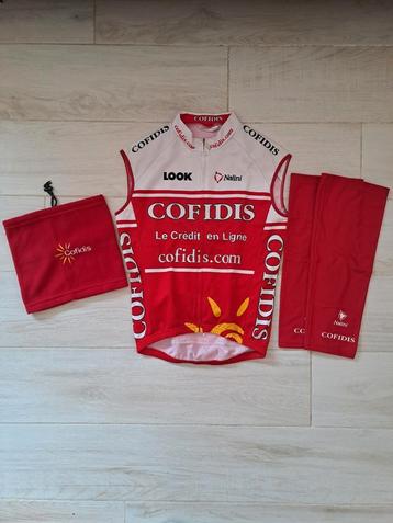 Wielertrui Cofidis 2010 beschikbaar voor biedingen