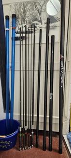 COLMIC FIRE CARP SUPERIEUR ONDERDELEN+3 ORIGINELE TOPSETS ., Watersport en Boten, Ophalen, Gebruikt, Vaste hengel
