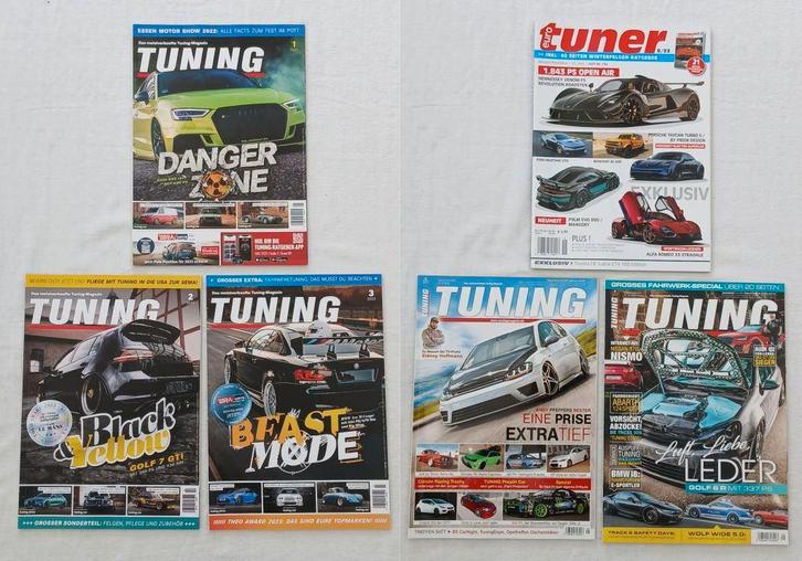 Tijdschriften Tuning, Boeken, Auto's | Folders en Tijdschriften, Nieuw, Ophalen of Verzenden