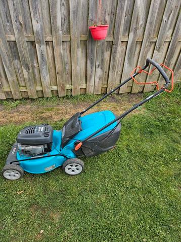 Benzine grasmaaier zelftreker Gardena 46 vd 158 cc gebruikt  beschikbaar voor biedingen